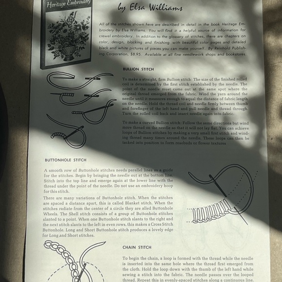 Embroidery pillow kit - Picture 10 of 15